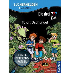 Bücherhelden 2.Kl. Die drei ??? Kids Tatort Dschungel