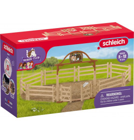 schleich® Horse Club 42434 Pferdekoppel mit Eingangstor