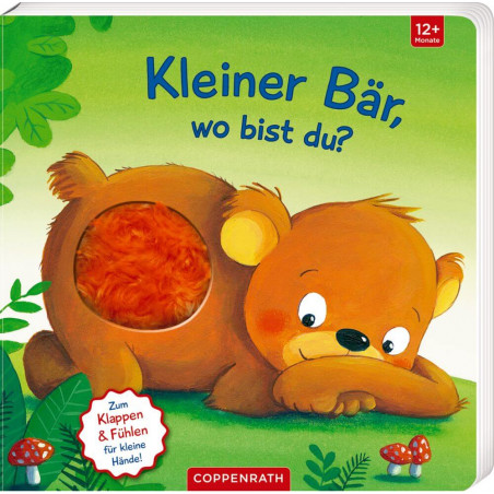 Mein 1. Guckloch-Fühlbuch: Kleiner Bär, wo bist du?