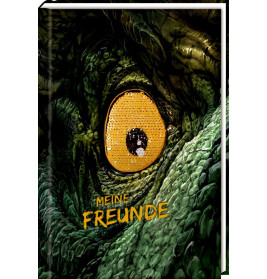 Freundebuch: Meine Freunde (m.Wendepailletten) T-Rex World