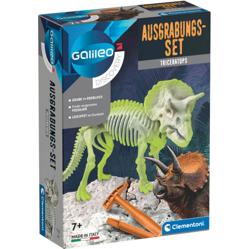 Clementoni Ausgrabungs-Set Triceratops