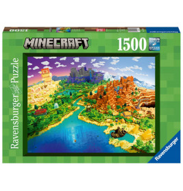Ravensburger 17189 Puzzle World of Minecraft 1500 Teile