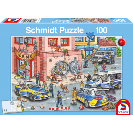 Schmidt Spiele 56450 Polizeieinsatz, 100 Teile Schmidt Spiele 56450 Polizeieinsatz, 100 Teile