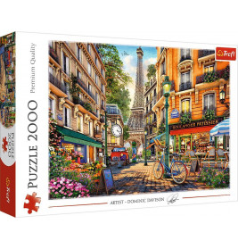 Premium Puzzle 2000 Teile - Pariser Gasse