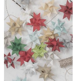 Faltstreifen, gold, 96 Stück