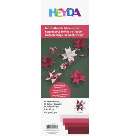 Faltstreifen rot, 96 St.