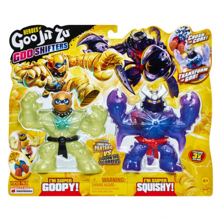HEROES OF GOO JIT ZU - Goo Shifters - Battle-packung - Pantaro vs Scorpius
