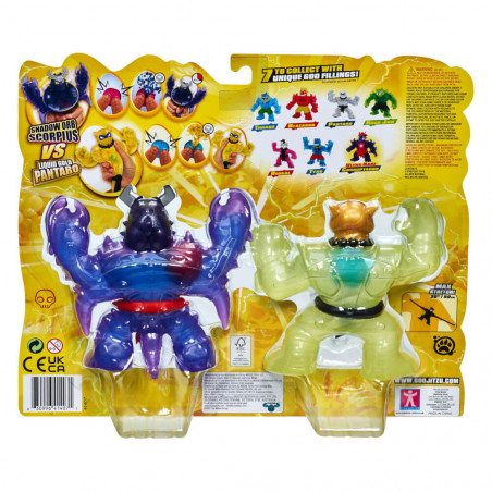 HEROES OF GOO JIT ZU - Goo Shifters - Battle-packung - Pantaro vs Scorpius HEROES OF GOO JIT ZU - Goo Shifters - Battle-packung - Pantaro vs Scorpius