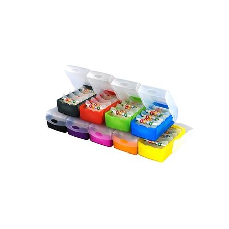 KARTEIBOX CROCO A7, transluzent gelb KARTEIBOX CROCO A7, transluzent gelb