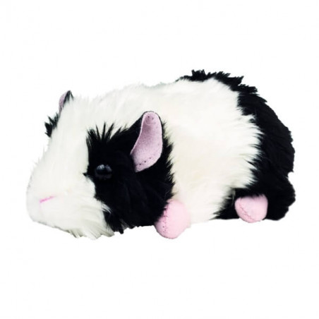 Teddy Hermann Meerschweinchen, schwarz/weiß, 15 cm