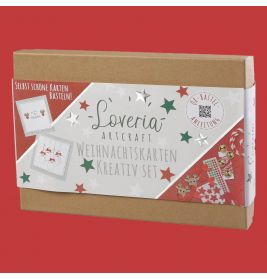 Loveria Weihnachts-Karten Kreativ- Set