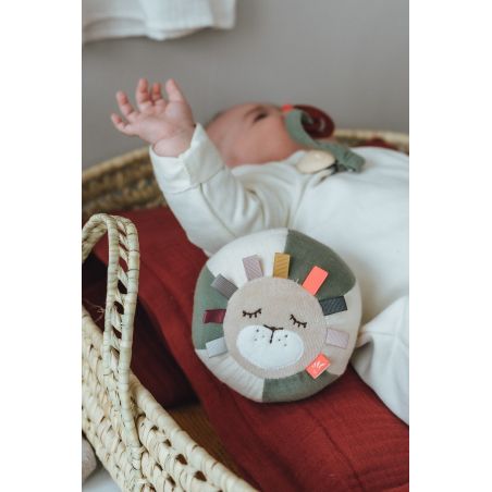 Rasselball Löwe GOTS Rasselball Löwe GOTS