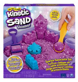 Kinetic Sand Box Set Shimmer Lila