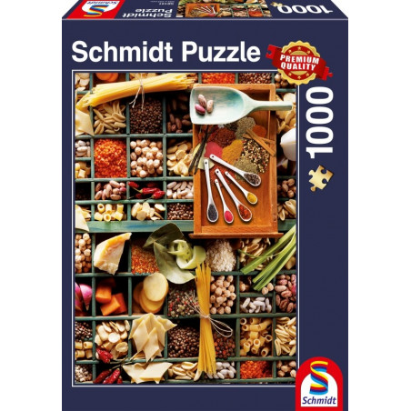 Schmidt Spiele Puzzle Küchen-Potpourri 1000 Teile