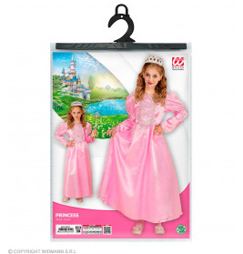 PRINZESSIN (Kleid, Krone) (104 cm / 2-3 Years)