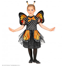 Schmetterling Kleid Gr. 104