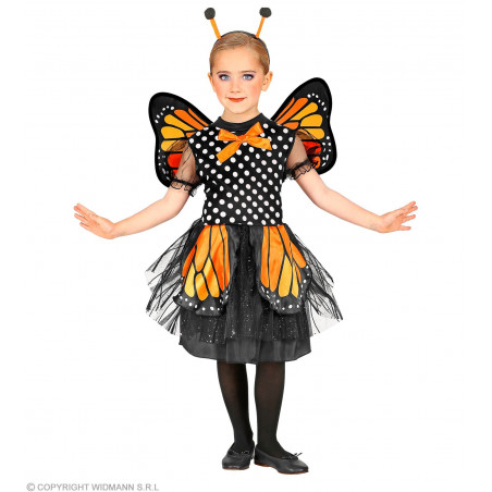 Schmetterling Kleid Gr. 128