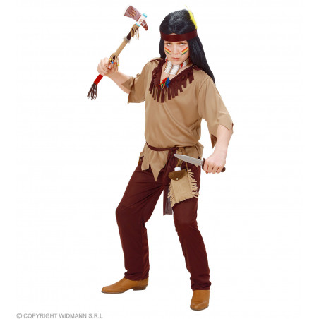 INDIANER (Coat, Hose, Gürtel, Stirnband) (158 cm / 11-13 Years)