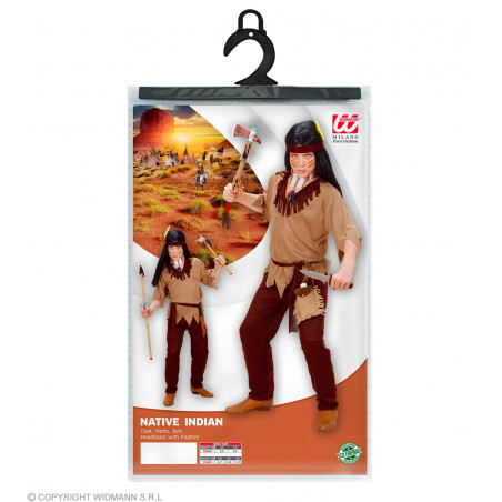 INDIANER (Coat, Hose, Gürtel, Stirnband) (158 cm / 11-13 Years)