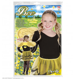 BIENE Dress-up Set (Tutu, Flügel, Antennen)