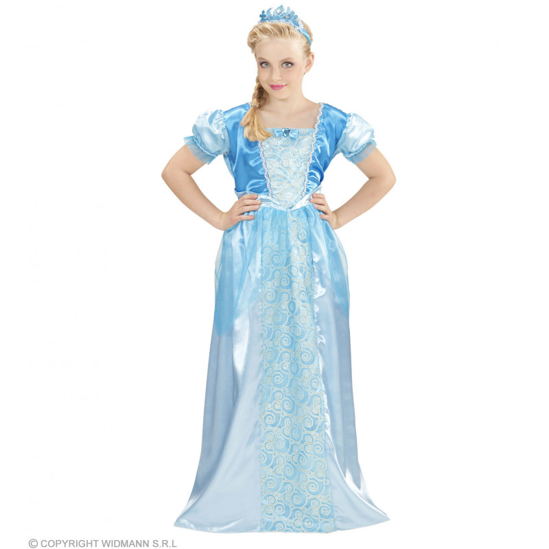 SCHNEEPRINZESSIN (Kleid, Tiara) (158 cm / 11-13 Years)