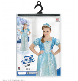 SCHNEEPRINZESSIN (Kleid, Tiara) (158 cm / 11-13 Years)