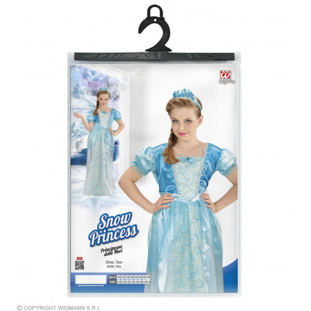 SCHNEEPRINZESSIN (Kleid, Tiara) (158 cm / 11-13 Years)