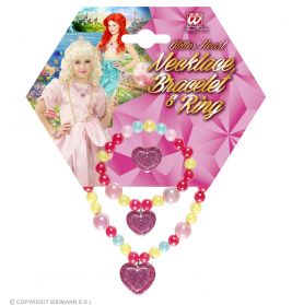 set m. Kette Ohrringe und Ring