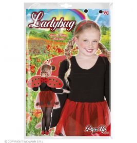 Marienkäfer Dress-up Set (Tutu, Flügel, Antenne)