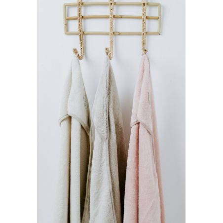 Kapuzen-Babydecke Cozy clay