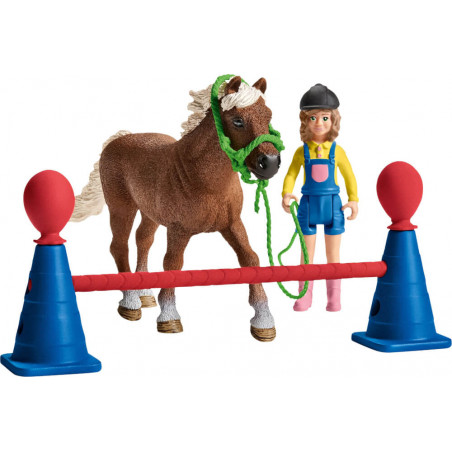 schleich® Farm World 42481 Pony Agility Training