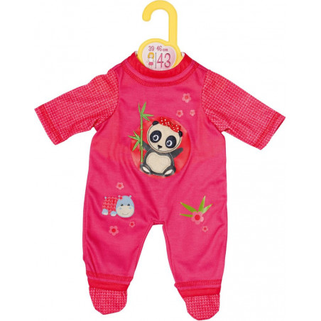 Dolly Moda Strampler mit Panda 43 Dolly Moda Strampler mit Panda 43