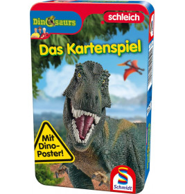 Schmidt Spiele 51450 Schleich Dinosaurs, Das Kartenspiel