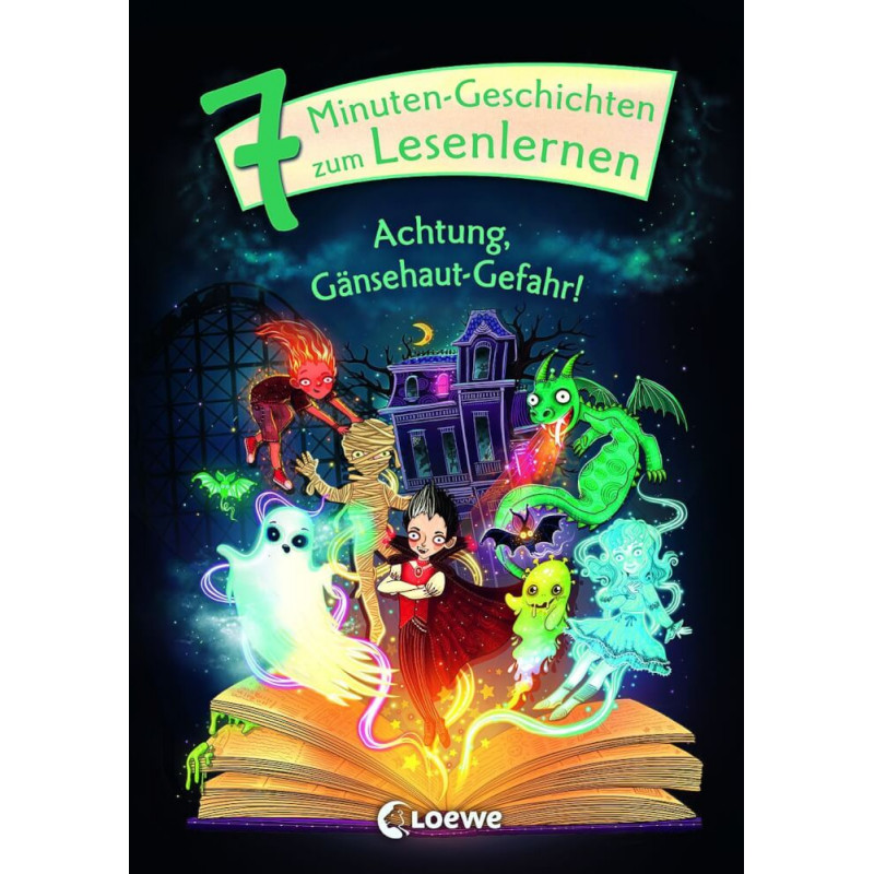 Leselöwen - Das Original - 7-Minuten-Geschichten zum Lesenlernen - Achtung, Gänsehaut-Gefahr!