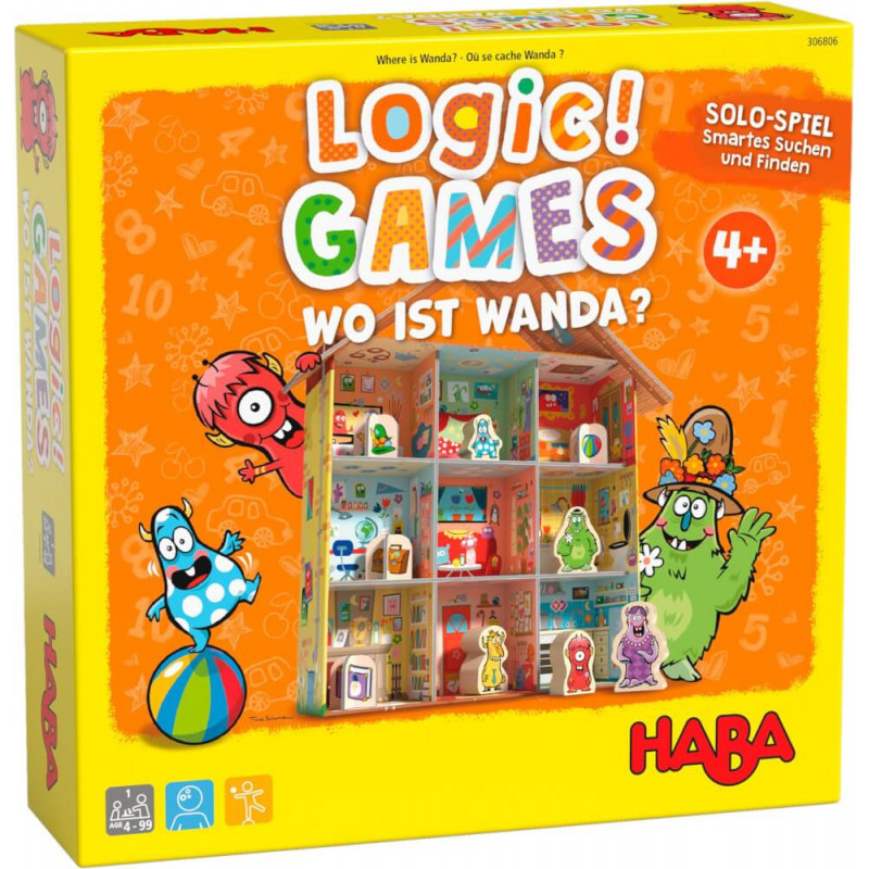 HABA Logic! GAMES - Wo ist Wanda?