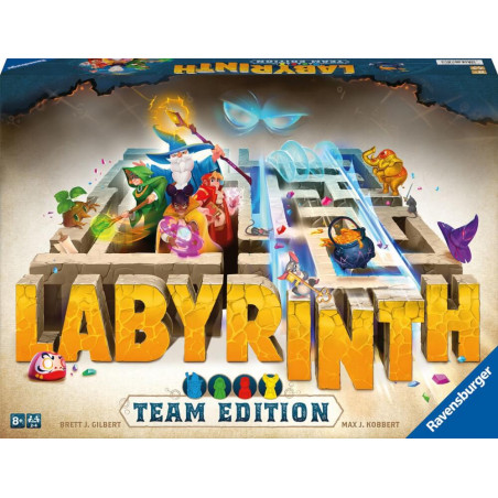 Ravensburger 27328 Labyrinth Team Edition- Die kooperative Variante des Spieleklassikers für 2 - 4 P