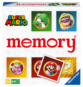 Ravensburger memory® Super Mario - 20925 - der Spieleklassiker für Super Mario-Fans, Merkspiel für 2