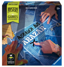 Ravensburger 27365 - Mystery Games - Der Ausbruch aus Arazar - Storytelling- und Erlebnisspiel für S