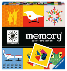 Ravensburger Collectors' memory® EAMES – 27377 - Das weltbekannte Gedächtnisspiel mit einzigartigen