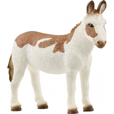 schleich® Farm World 13961 Amerikanischer Esel, gefleckt