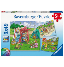 Ravensburger Kinderpuzzle 05639 - Regenerative Energien - 3x49 Teile Puzzle für Kinder ab 5 Jahren