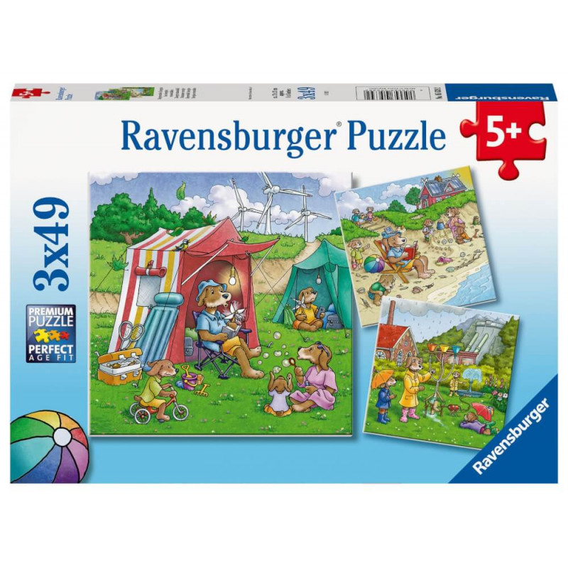 Ravensburger Kinderpuzzle 05639 - Regenerative Energien - 3x49 Teile Puzzle für Kinder ab 5 Jahren