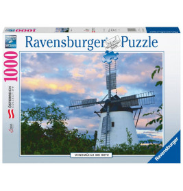 Ravensburger Puzzle 17175 - Windmühle bei Retz - 1000 Teile Puzzle für Erwachsene und Kinder ab 14 J