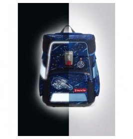 SPACE REFLECT Schulranzen-Set Star Shuttle Elio , 5-teilig
