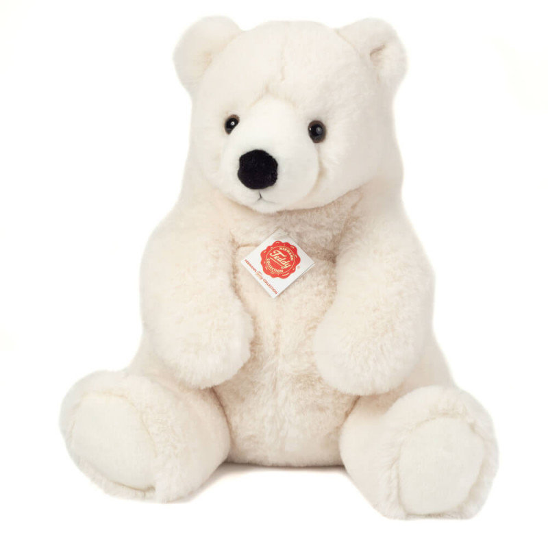 Teddy Hermann Eisbär sitzend, 35 cm