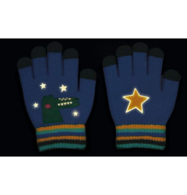 Nachtleuchtende Zauber-Handschuhe