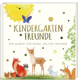 Kindergartenfreunde – TIERE: ein Album für meine ersten Freunde (Freundebuch Kindergarten 3 Jahre)