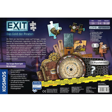 EXIT-Das Spiel+Puzzle Das Gold der Piraten