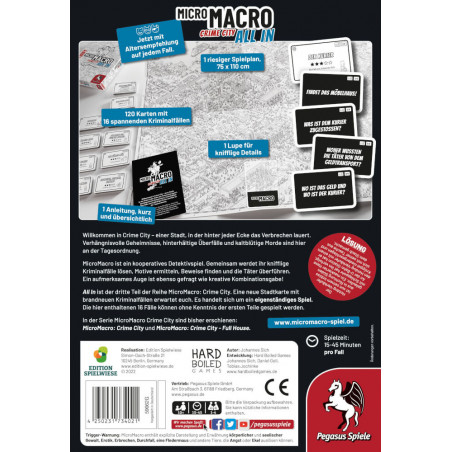 MicroMacro: Crime City 3 – All In (Edition Spielwiese)