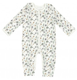 ALVI Pyjama mit Klappfuß Petit Fleurs 68cm